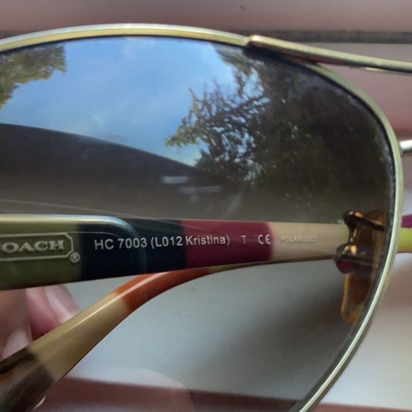 Coach sunglasses - Picture 6 of 8